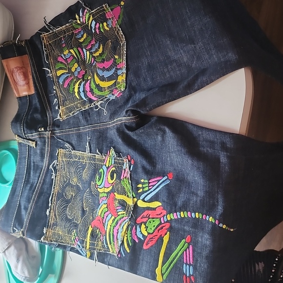 RED MONKEY COMPANY JEANS - Picture 3 of 3